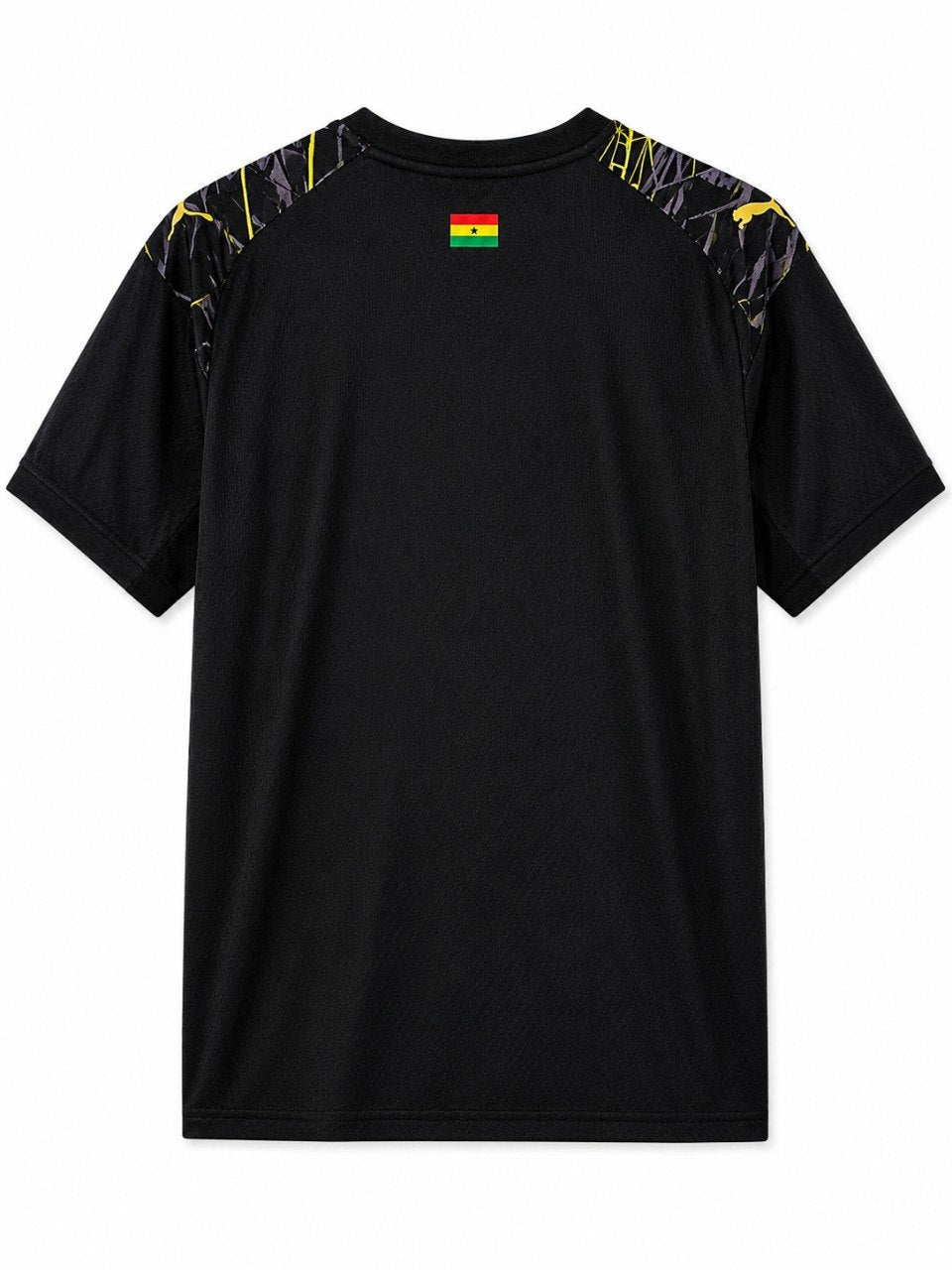 Ghana Inspired Premium Football Jerseys Black