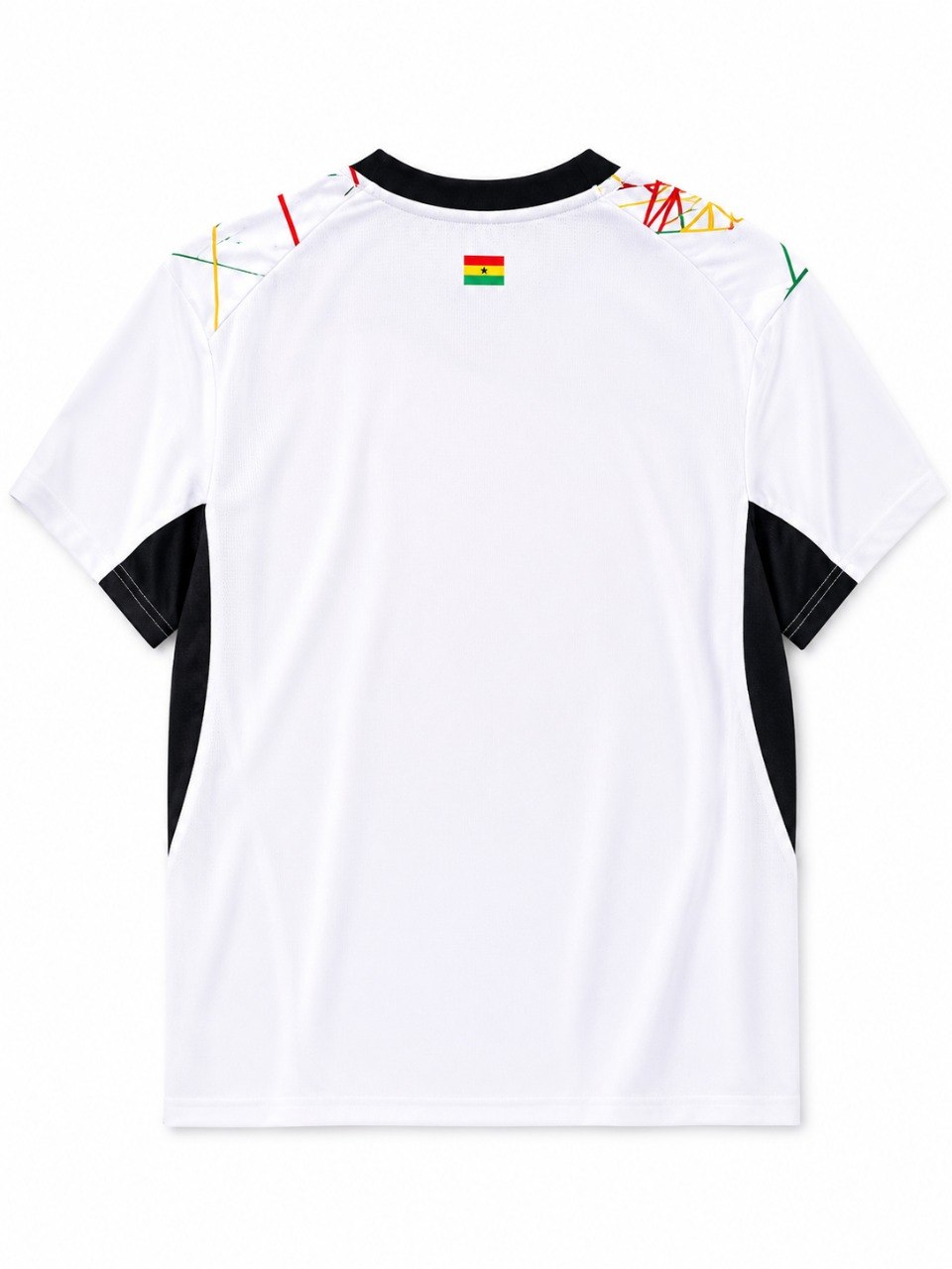 Ghana Inspired Premium Football Jerseys White