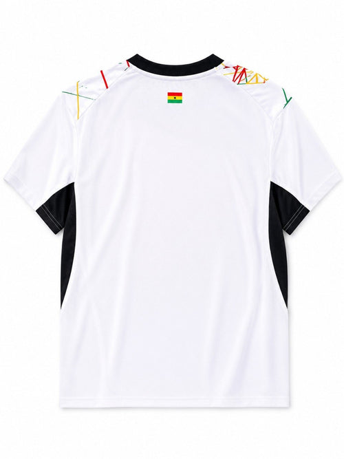 Ghana Inspired Premium Football Jerseys White
