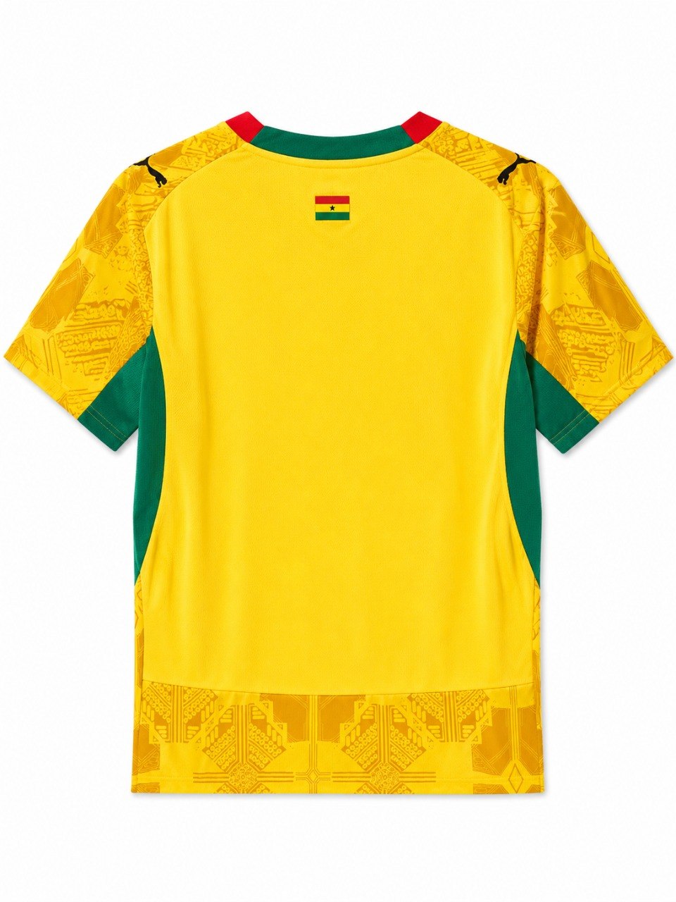 Ghana Inspired Premium Football Jerseys Yellow