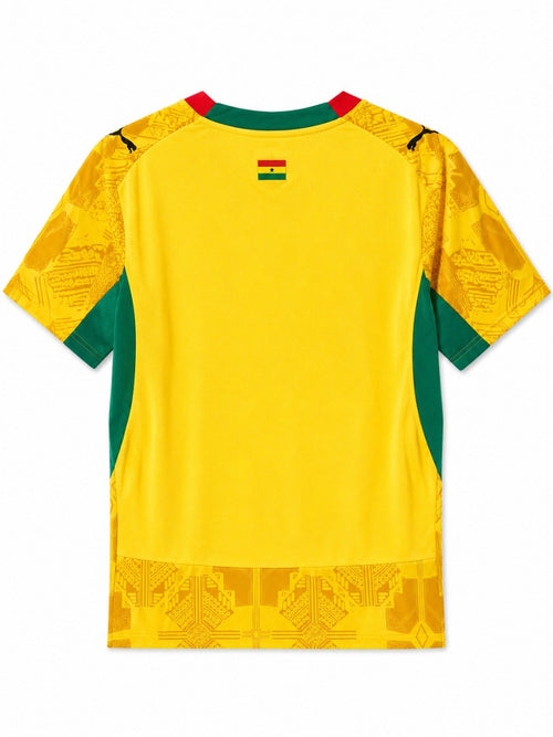 Ghana Inspired Premium Football Jerseys Yellow